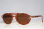 HUGO BOSS 1990 Vintage Mens Designer Sunglasses Brown Folding 5153 10 15124