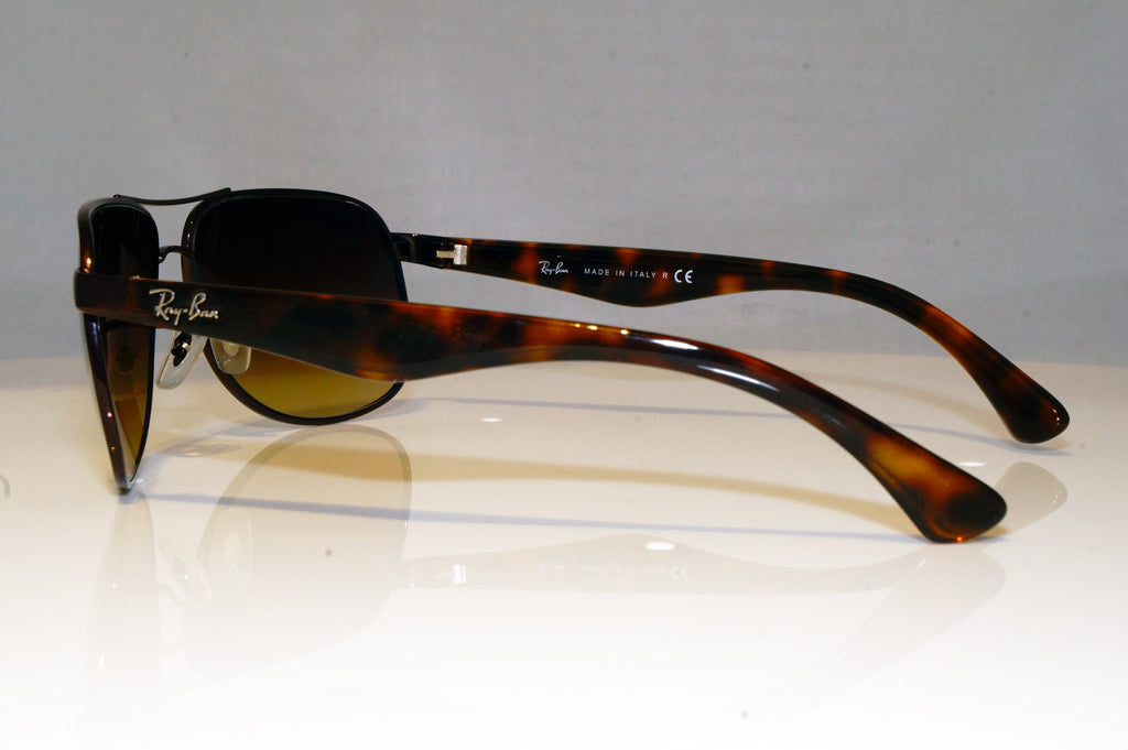 RAY-BAN Mens Boxed Designer Sunglasses Brown Aviator RB 3502 014/85 17441