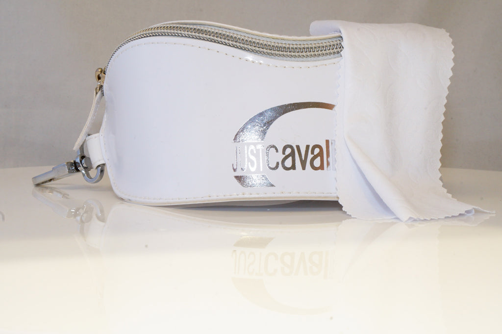 JUST CAVALLI  Womens Oversized Designer Sunglasses Shield NEW JC 213S 01A 20381