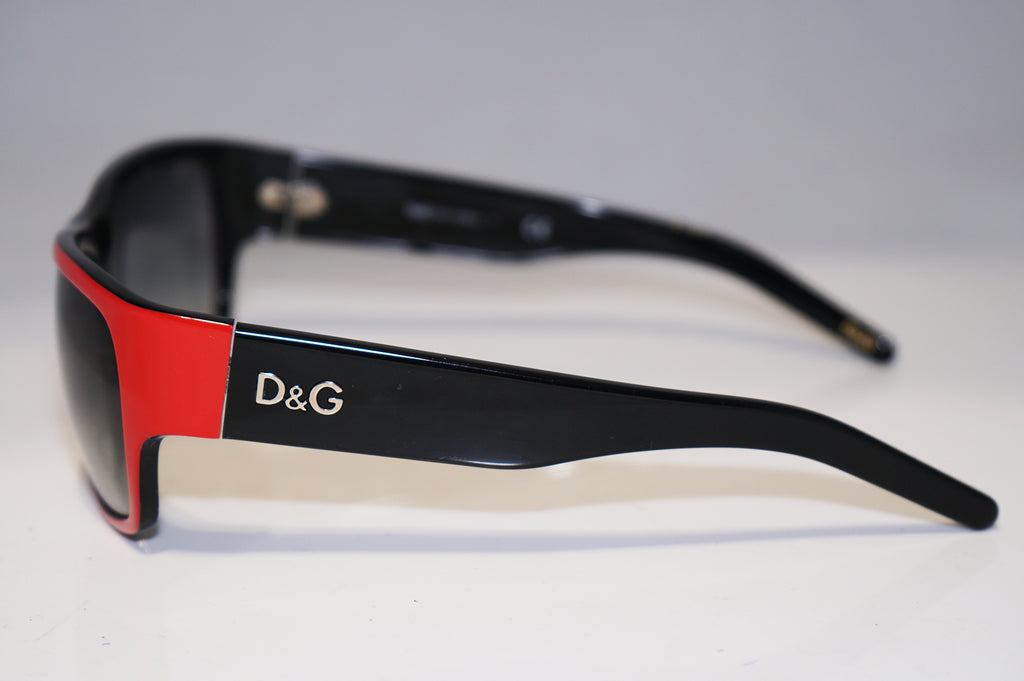 DOLCE & GABBANA Mens Designer Sunglasses Red Rectangle D&G 3031 768/8G 16049