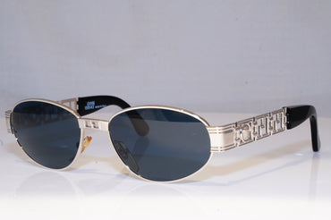 GIANNI VERSACE Mens Womens Vintage Designer Sunglasses Silver MOD S44 26M 18378