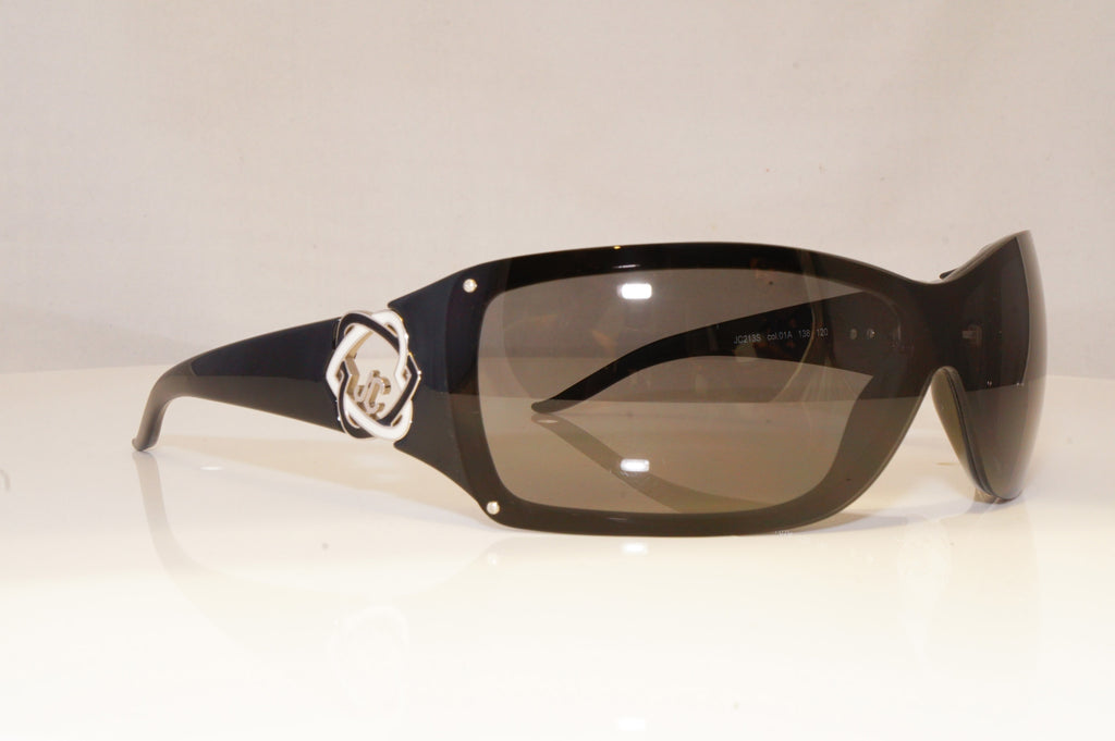JUST CAVALLI  Womens Oversized Designer Sunglasses Shield NEW JC 213S 01A 20381