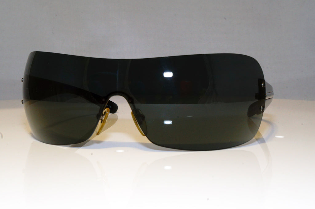 BVLGARI Mens Designer Sunglasses Black Shield 7002 901/87 17435