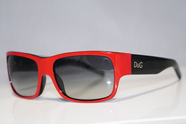 DOLCE & GABBANA Mens Designer Sunglasses Red Rectangle D&G 3031 768/8G 16049
