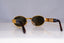 GIANNI VERSACE Mens Womens Vintage Designer Sunglasses Gold MOD S43 07M 18350