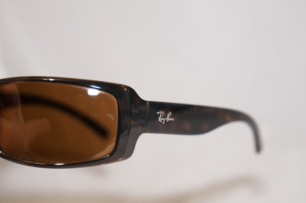 RAY-BAN Vintage Mens Designer Sunglasses Brown Rectangle RB 4088 710 14655