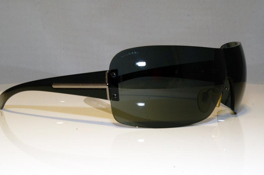 BVLGARI Mens Designer Sunglasses Black Shield 7002 901/87 17435
