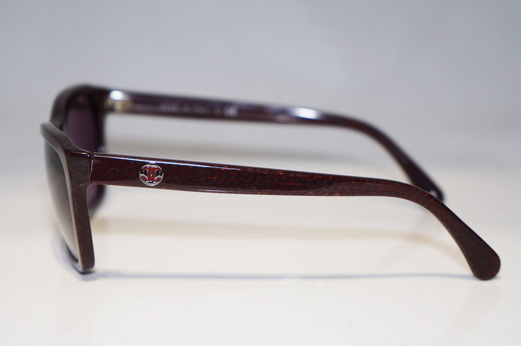 CHANEL Boxed Womens Designer Sunglasses Burgundy Butterfly 5266 C1410/S1 16010