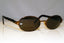 YSL YVES SAINT LAURENT Mens Womens Designer Sunglasses Brown Oval 6067 352 17468