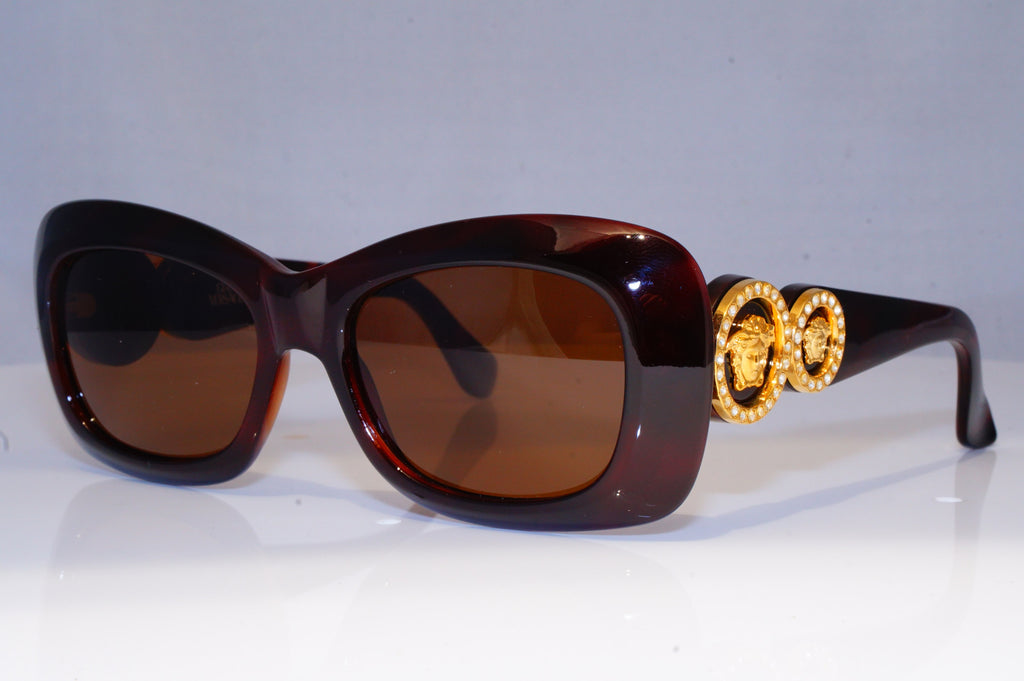 GIANNI VERSACE Mens Womens Diamante Vintage Designer Sunglasses MOD 417 18255