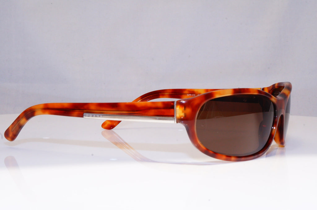 PRADA Mens Womens Unisex Designer Sunglasses Brown Wrap SPR 03I 4BW-6S1 16926