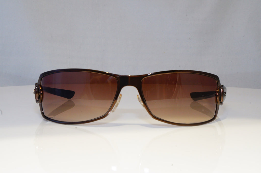 GUCCI Mens Womens Unisex Designer Sunglasses Brown Rectangle GG 2739 BKV5U 20398