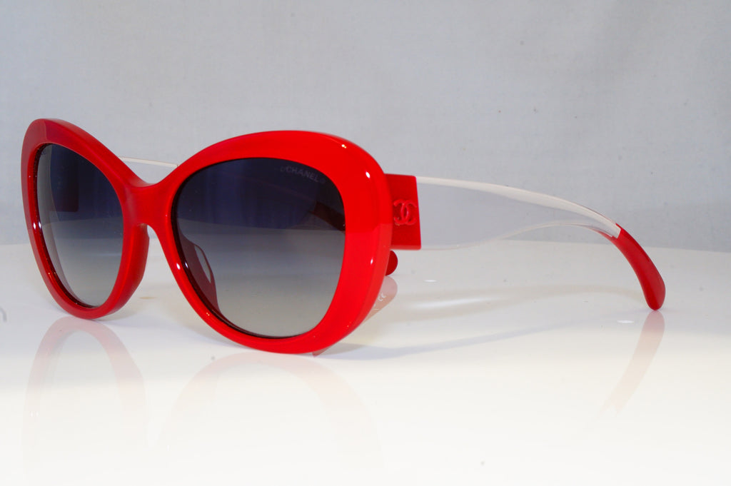 CHANEL Mens Boxed Designer Sunglasses Red Butterfly 5264 1343/S6 20087