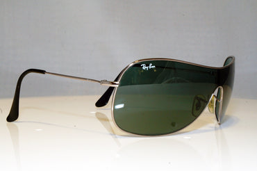RAY-BAN Mens Womens Designer Sunglasses Silver Shield RB 3211 004/71 16887
