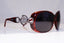 ROBERTO CAVALLI Womens Diamante Designer Sunglasses Brown Rubino 446S 68A 17147