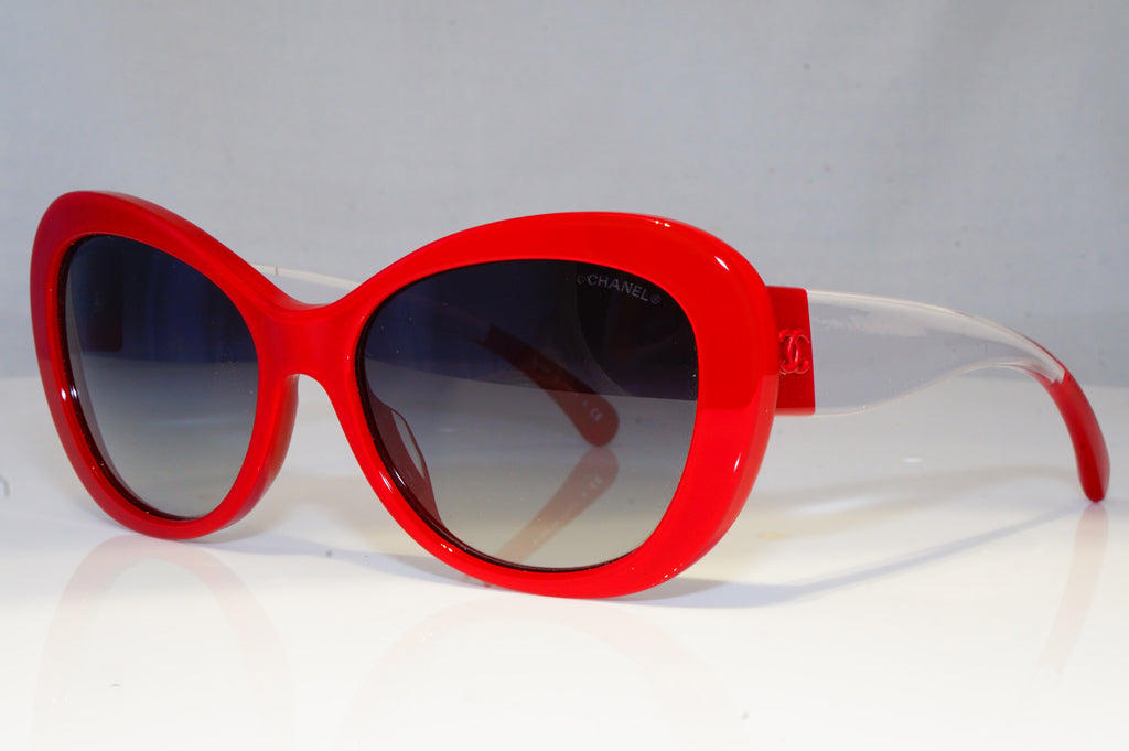 CHANEL Mens Boxed Designer Sunglasses Red Butterfly 5264 1343/S6 20087