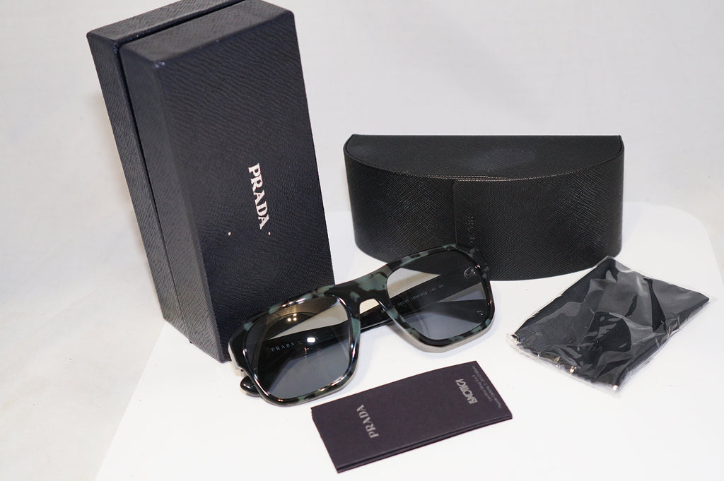 PRADA Boxed Mens Designer Sunglasses Grey Square SPR 02S UEM-3C2 15911