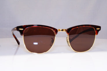 RAY-BAN Mens Designer Sunglasses Brown Clubmaster RB 3016 WO366 16239