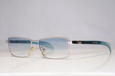 DOLCE & GABBANA 1990 Vintage Mens Designer Sunglasses Silver D&G 2050 753 15881