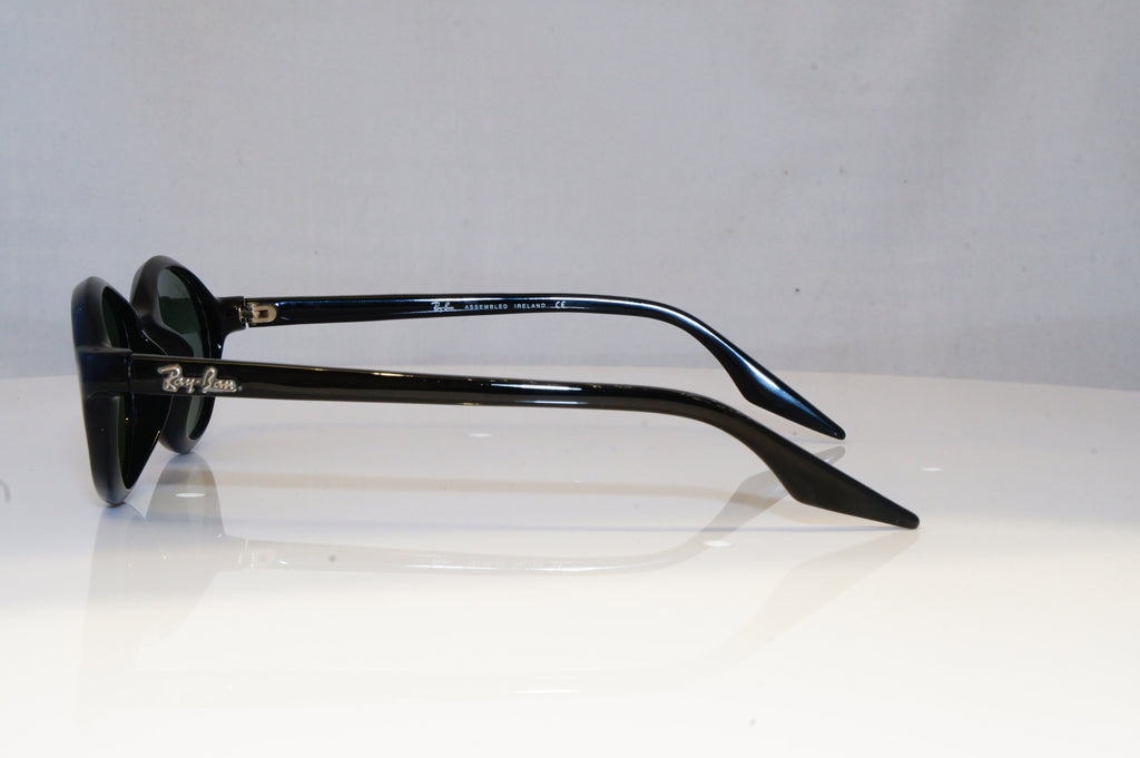 RAY-BAN Mens Womens Vintage 1990 Designer Sunglasses Black Oval W2833 BLK 19942