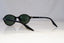 RAY-BAN Mens Womens Vintage 1990 Designer Sunglasses Black Oval W2833 BLK 19942