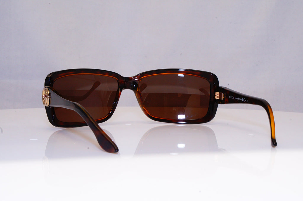 GUCCI Womens Boxed Designer Sunglasses Brown Rectangle GG 3111 CMFEJ 16753