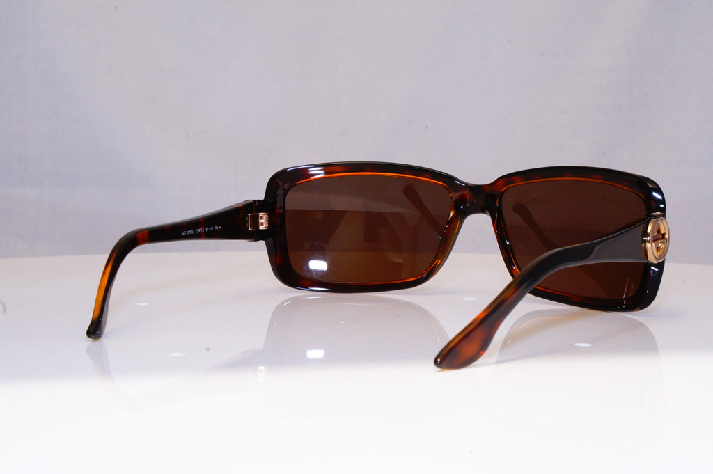 GUCCI Womens Boxed Designer Sunglasses Brown Rectangle GG 3111 CMFEJ 16753