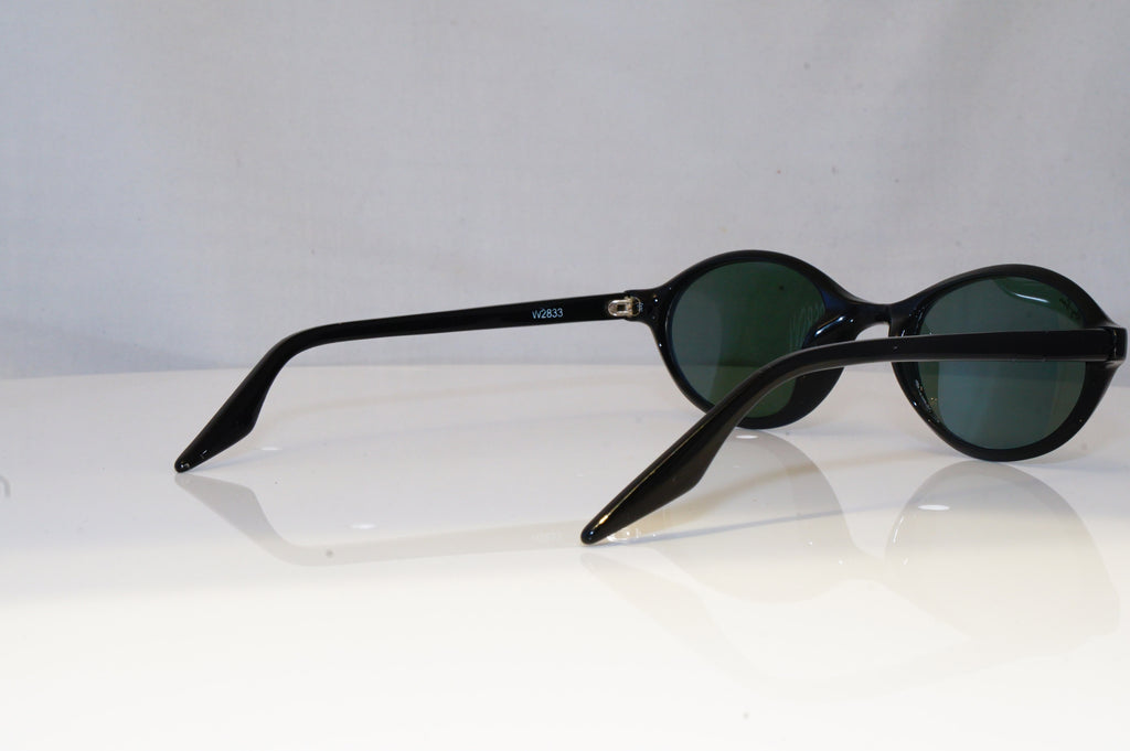 RAY-BAN Mens Womens Vintage 1990 Designer Sunglasses Black Oval W2833 BLK 19942