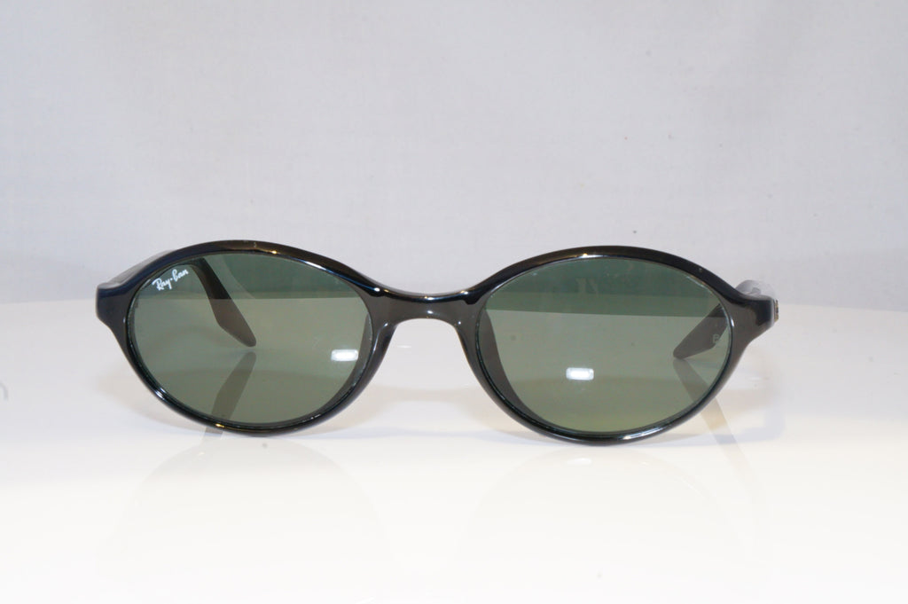 RAY-BAN Mens Womens Vintage 1990 Designer Sunglasses Black Oval W2833 BLK 19942