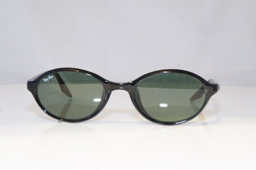 RAY-BAN Mens Womens Vintage 1990 Designer Sunglasses Black Oval W2833 BLK 19942