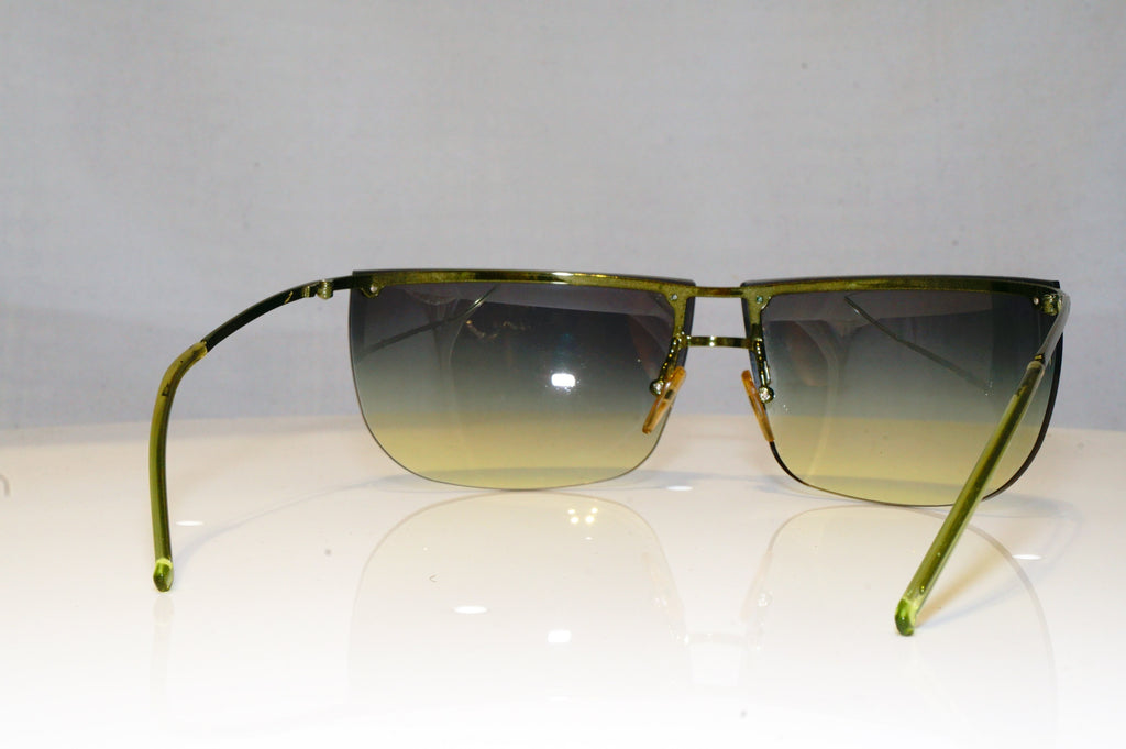 GUCCI Mens Unisex Vintage Designer Sunglasses Green Wrap GG 2563 074/12 16991
