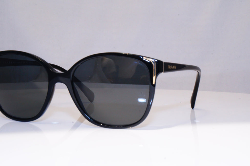 PRADA Mens Polarized Designer Sunglasses Black Butterfly SPR 010 1AB-5W1 17203