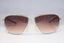 DOLCE & GABBANA Vintage Mens Unisex Designer Sunglasses Gold D&G 2166 772 14658