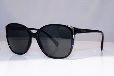 PRADA Mens Polarized Designer Sunglasses Black Butterfly SPR 010 1AB-5W1 17203