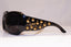 GUCCI Womens Oversized Designer Sunglasses Black STUDDED GG 3039 D28LF 17323