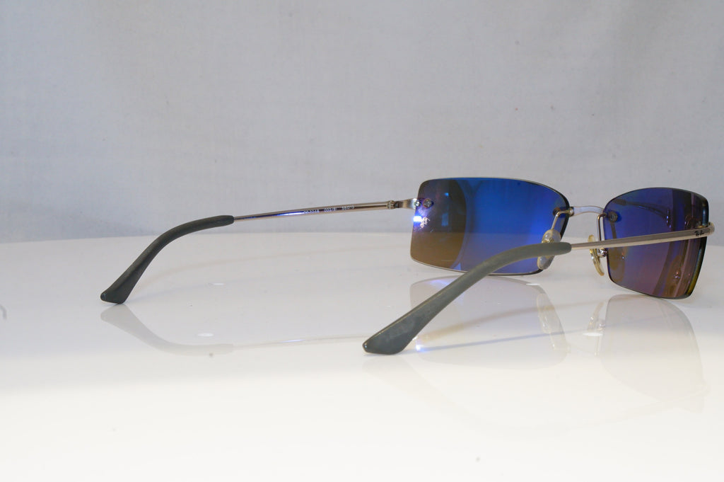 RAY-BAN Mens Mirror Vintage Designer Sunglasses Rimless RB 3248 003/8I 20085