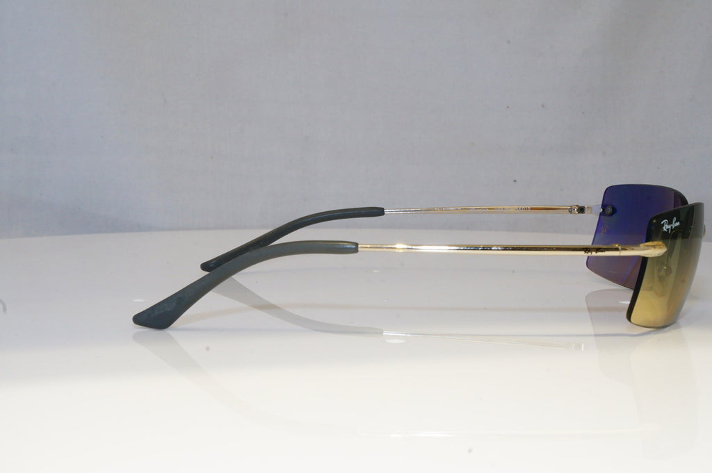 RAY-BAN Mens Mirror Vintage Designer Sunglasses Rimless RB 3248 003/8I 20085