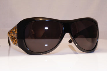 GUCCI Womens Oversized Designer Sunglasses Black STUDDED GG 3039 D28LF 17323