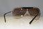 GIORGIO ARMANI Mens Designer Sunglasses Silver Shield Ski GA 565 QMDKQ 16972