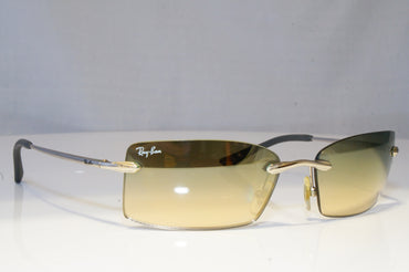RAY-BAN Mens Mirror Vintage Designer Sunglasses Rimless RB 3248 003/8I 20085