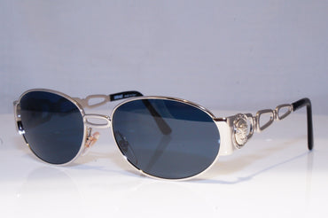 GIANNI VERSACE Mens Womens Vintage Designer Sunglasses Silver MOD S32 26M 18315