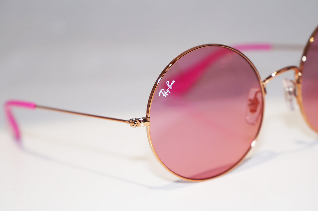 RAY-BAN New Womens Designer Round Sunglasses Gold JA-JO RB 3592 9035/F6 14752