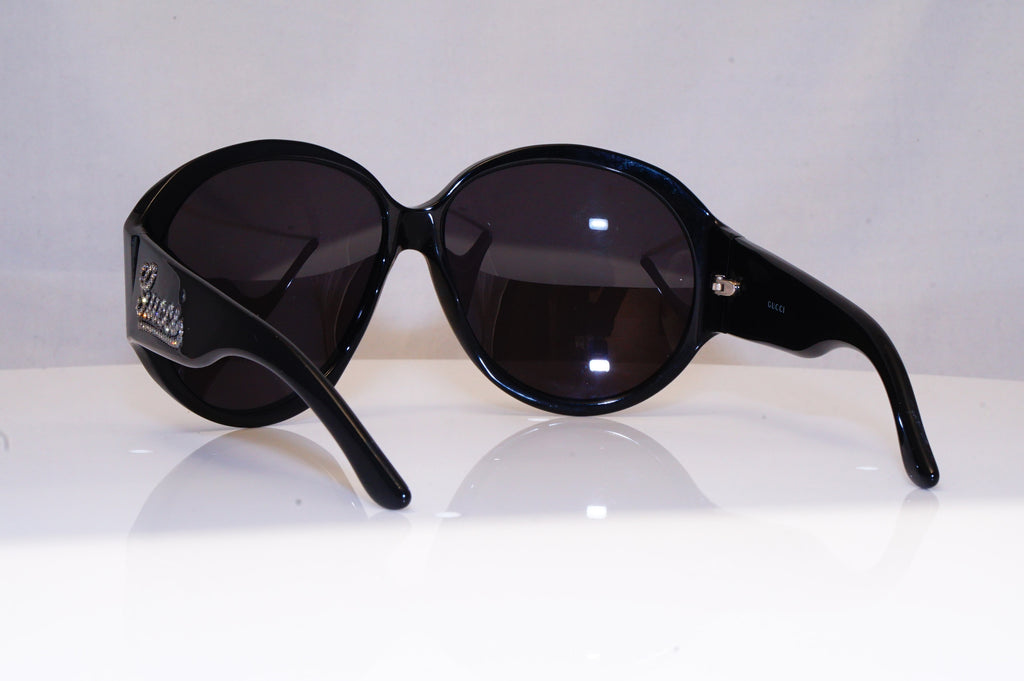 GUCCI Womens Diamante Oversized Designer Sunglasses Black GG 2927 807BN 17454