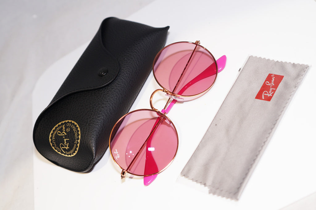 RAY-BAN New Womens Designer Round Sunglasses Gold JA-JO RB 3592 9035/F6 14752