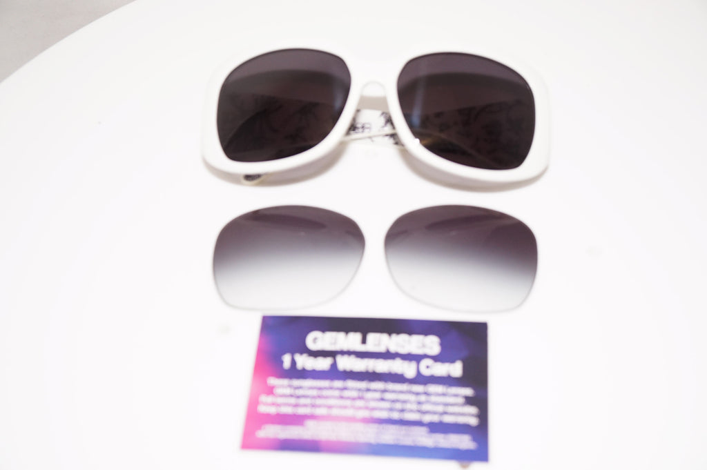 GUCCI Womens Designer Sunglasses White Round GG 3077 A7PJJ 16527