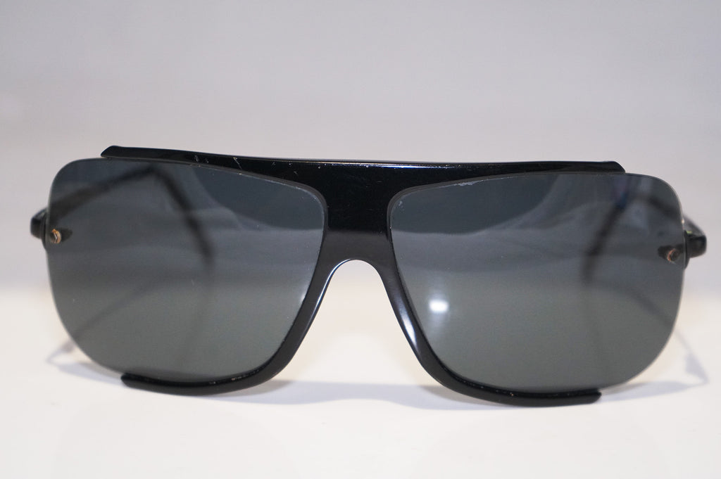PRADA 1990 Vintage Mens Designer Sunglasses Black Square SPR 01G 1AB-1A1 14666