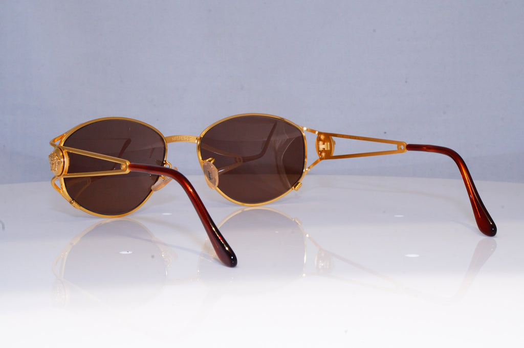 GIANNI VERSACE Mens Womens Vintage Designer Sunglasses Gold MOD G99 030 18290