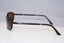 RAY-BAN Vintage Mens Designer Sunglasses Bronze Oval RB 3046 W3089 14673