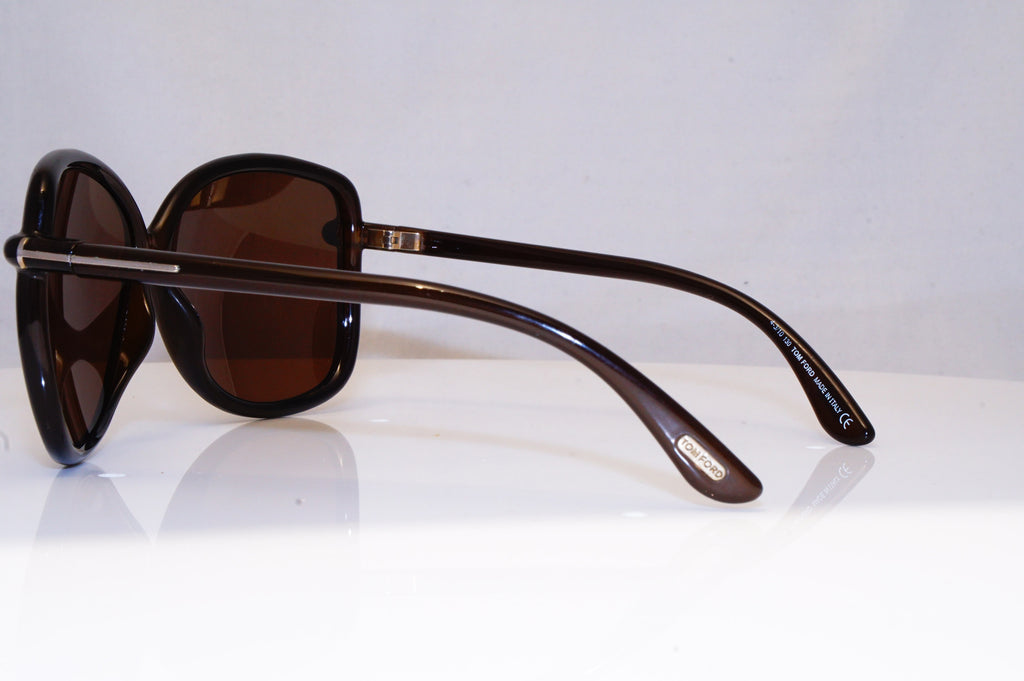 TOM FORD Womens Boxed Designer Sunglasses Brown Square Callae TF165 48F 16930
