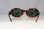 GUCCI Womens Vintage 1990 Designer Sunglasses Brown Oval GG 2400 02Y 20535
